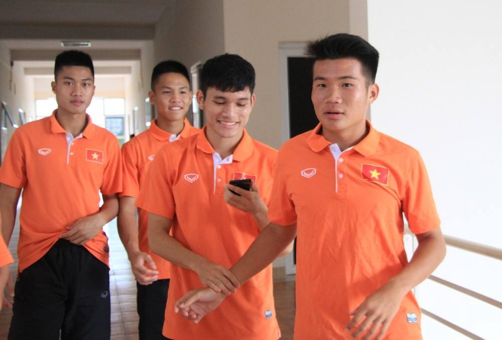U19 Viet Nam hoi quan tai Ha Noi truoc giai chau A hinh anh