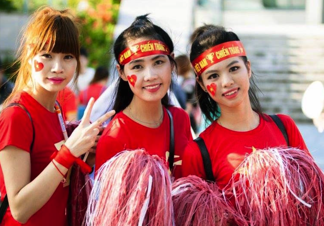 Co dong vien Viet Nam khoe sac do tren san cua Dai Loan hinh anh