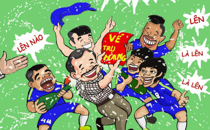 Hi hoa: Bau Duc nang niu ve tru hang V.League hinh anh