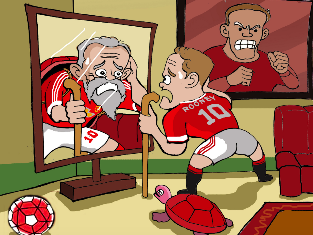 Hi hoa: Rooney la cai bong cua than rua truoc tran Arsenal hinh anh