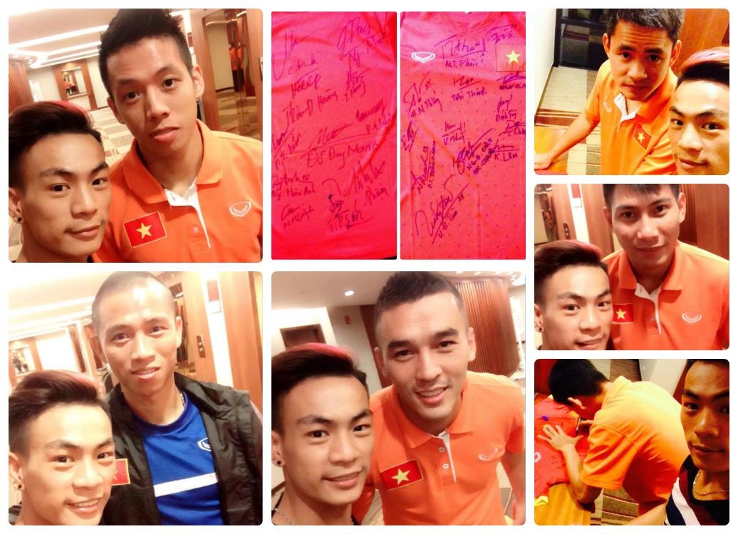 Tuyen thu Viet Nam thay kieu toc truoc tran gap Thai Lan hinh anh