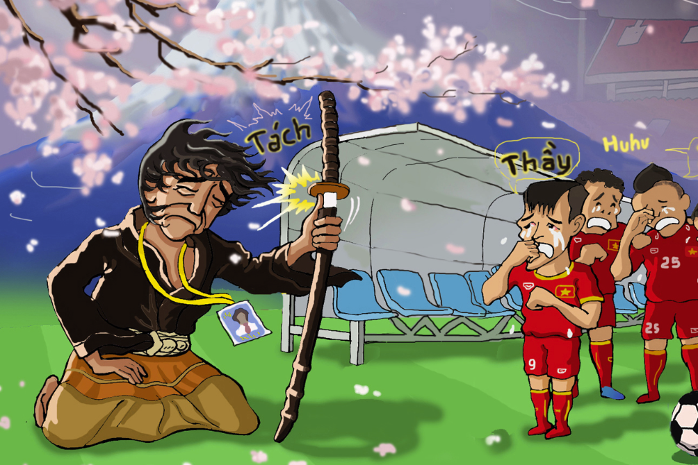 Hi hoa: Hoc tro khoc tien biet vo si Miura hinh anh