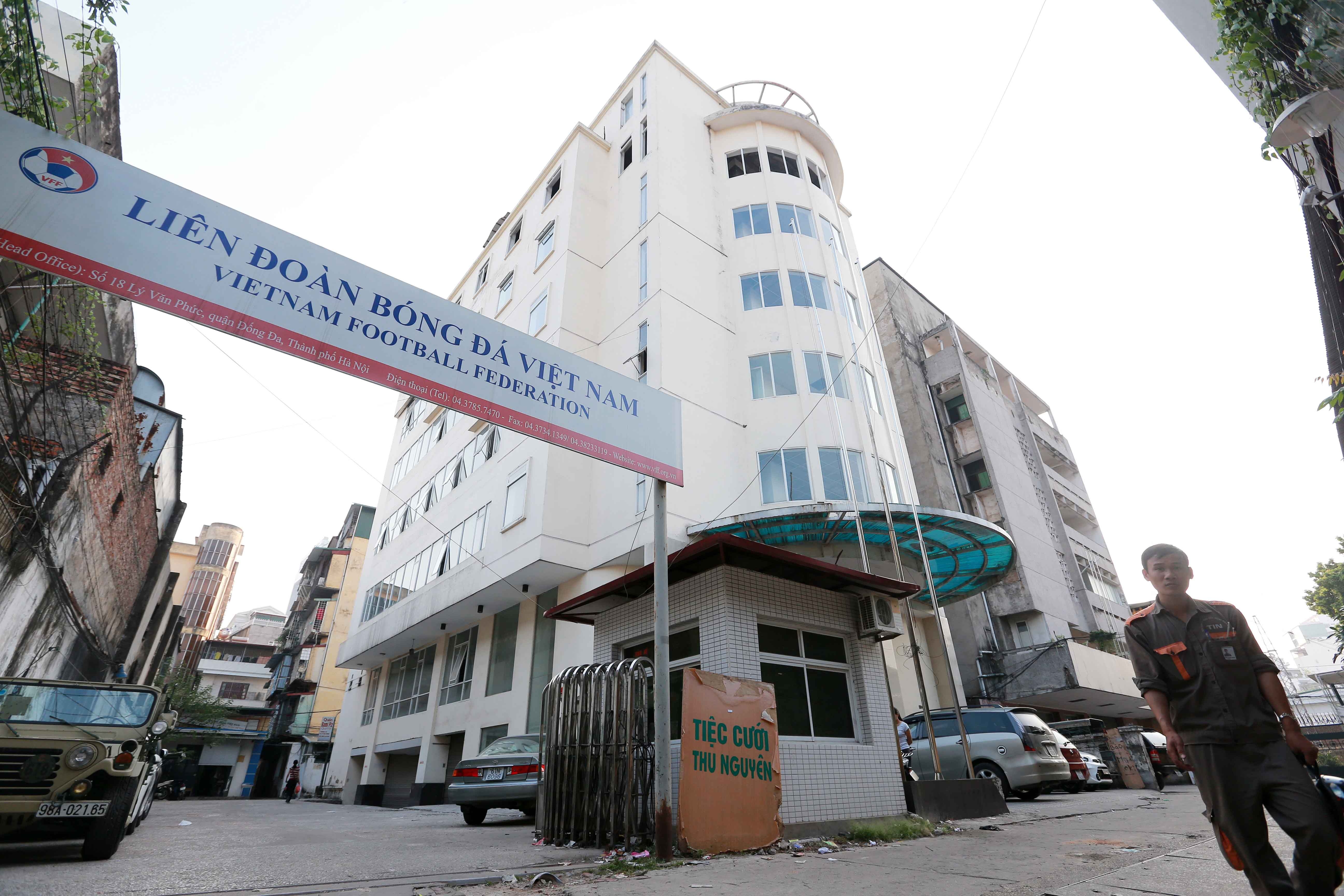 Trụ sở VFF gần như bị bỏ hoang - Ảnh: Nam Khánh