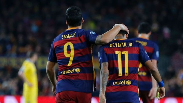 Không hề có sự ích kỷ trong lối chơi giữa Neymar và Suarez.