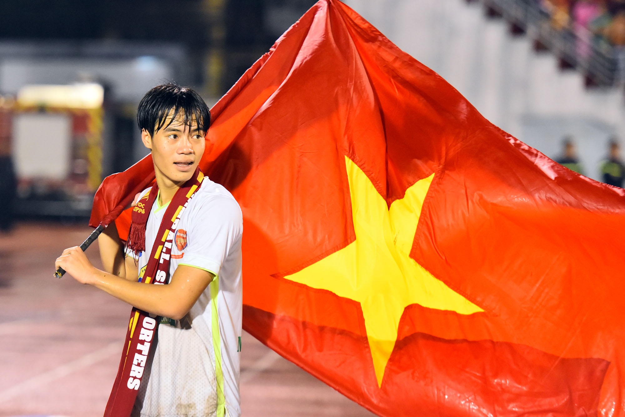 U21 HAGL cam on khan gia ca nuoc da yeu thuong, ung ho hinh anh