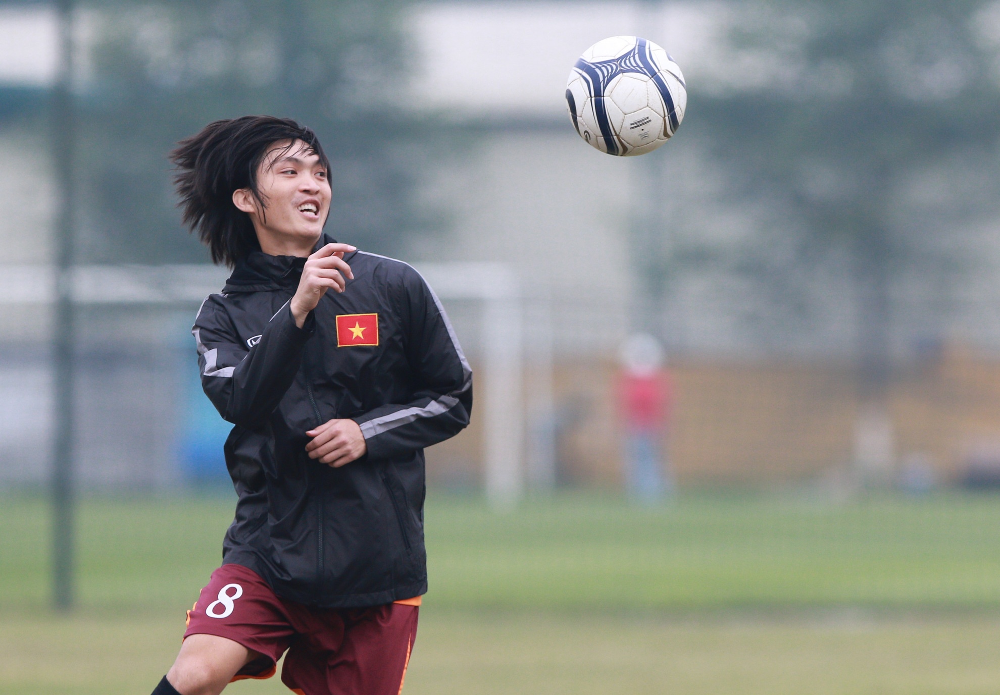 Tuan Anh ren ky thuat cung nhom cau thu chan thuong U23 VN hinh anh