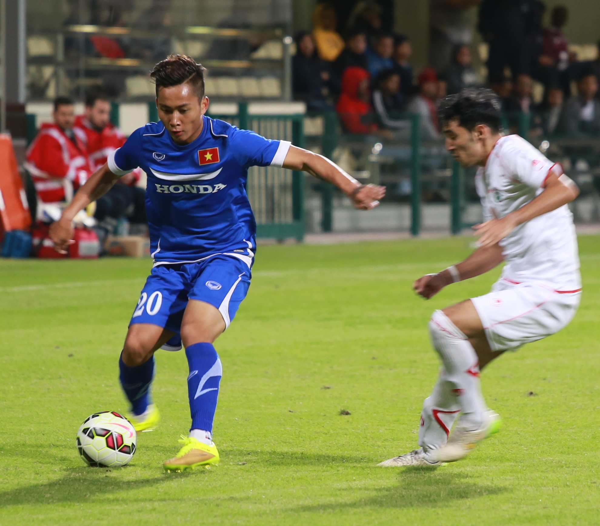 Ho Tuan Tai ghi ban rut ngan ty so 1-2 cho U23 Viet Nam hinh anh