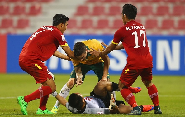 Tien dao U23 Australia de doa thu mon Viet Nam tren san dau hinh anh