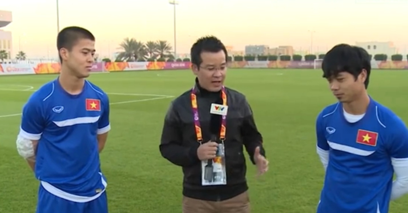 Cong Phuong, Duy Manh chia se truoc tran dau gap U23 UAE hinh anh