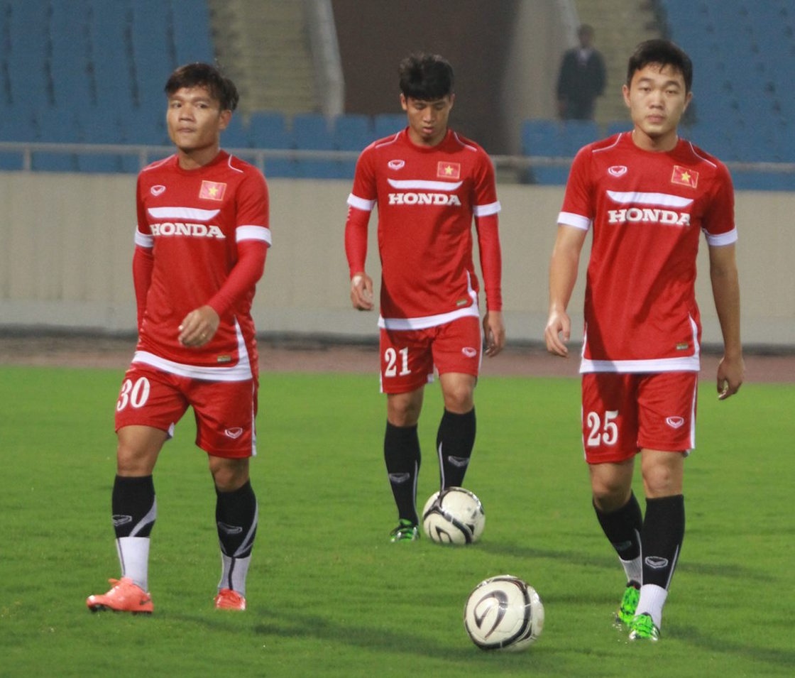 ĐTVN tập kín ảnh 2 DTVN tap kin anh 2