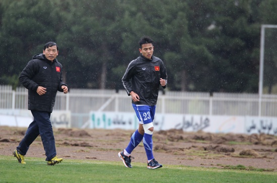 ĐTVN an toàn trước Iraq ảnh 2 DTVN an toan truoc Iraq anh 2