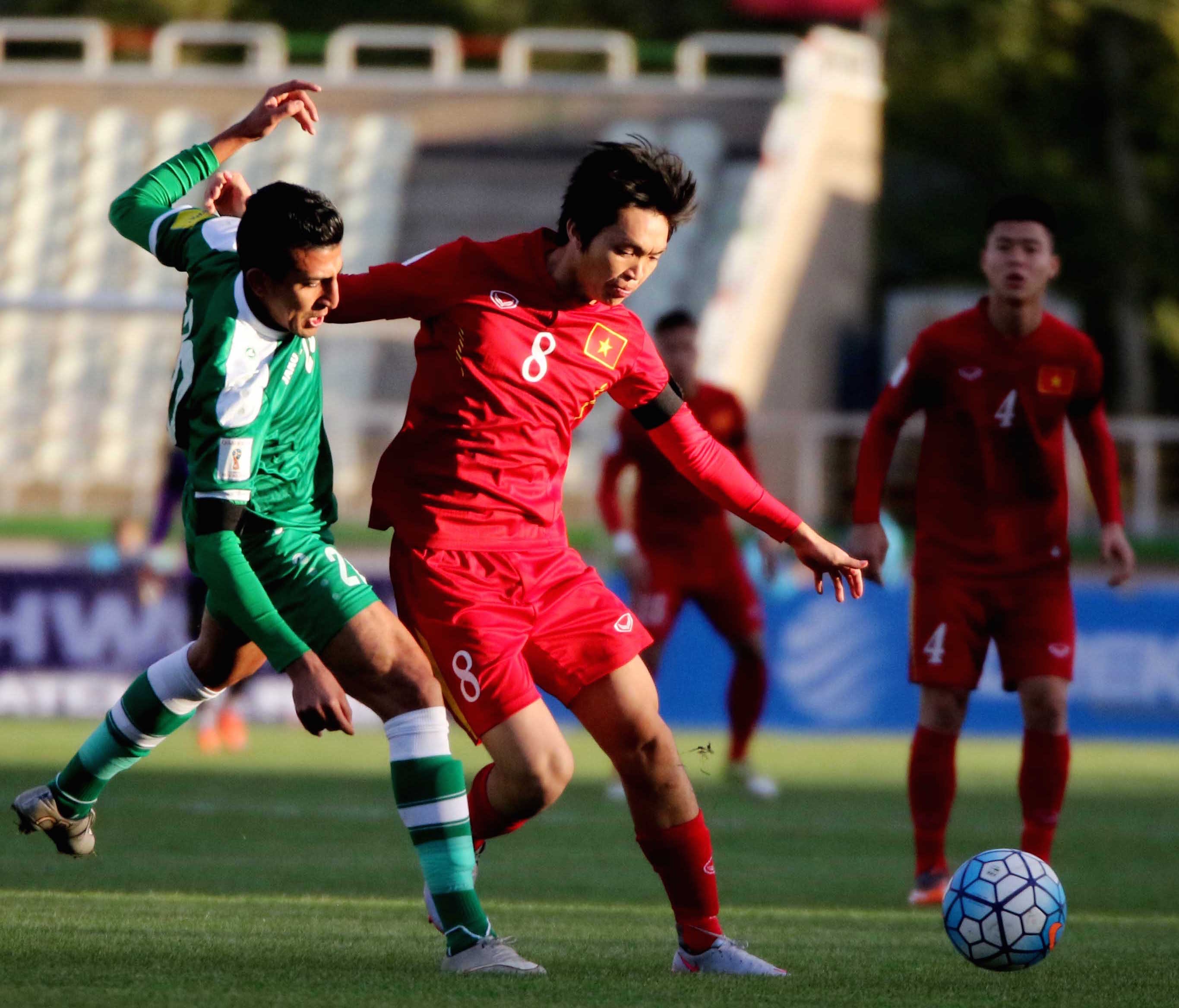 DT Viet Nam thua Iraq anh 1