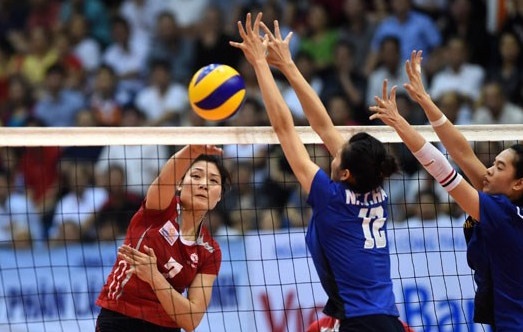 Tran ban ket kich tinh o giai bong chuyen cup Hung Vuong hinh anh