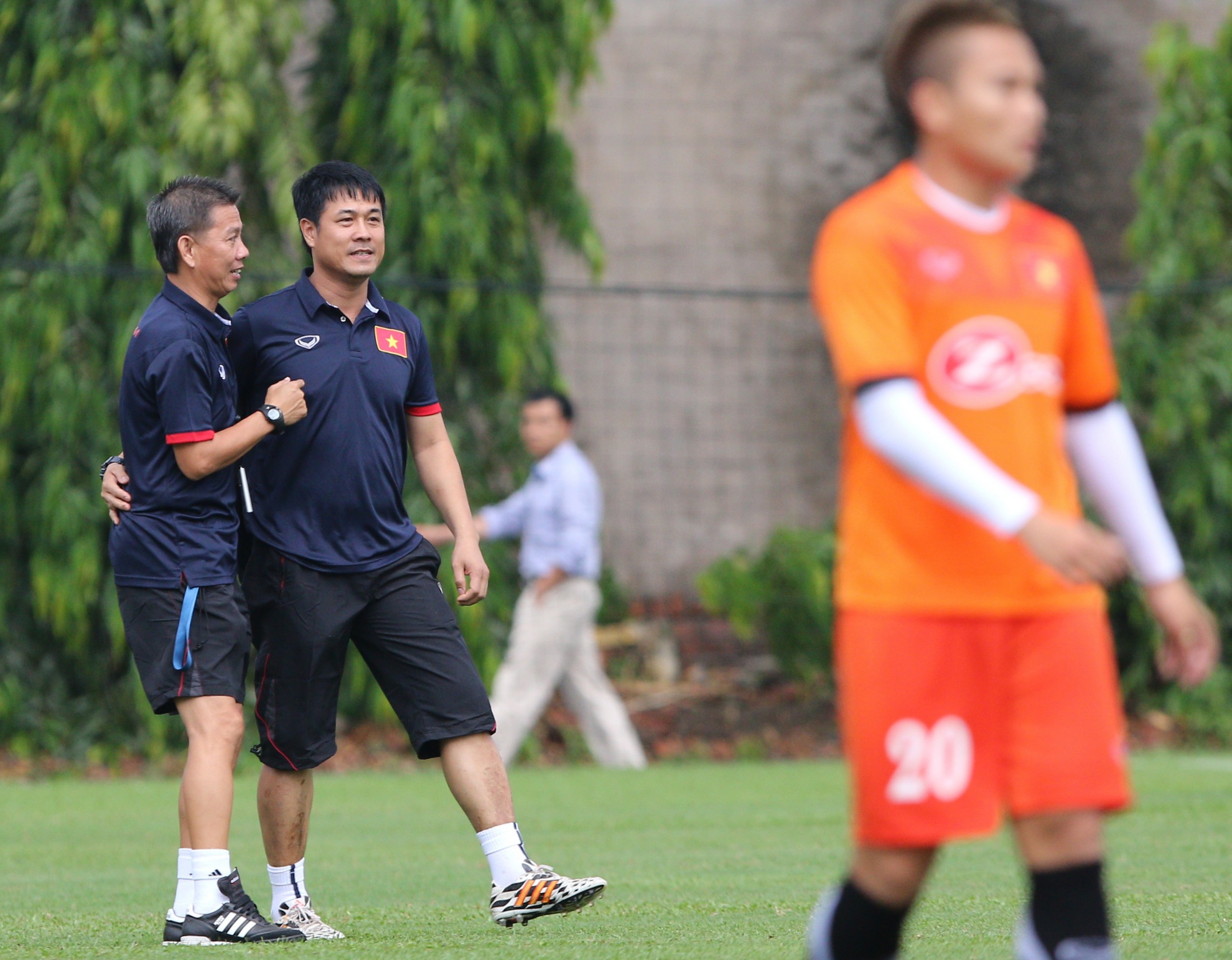 Tuyen Viet Nam vs U19 Viet Nam anh 1