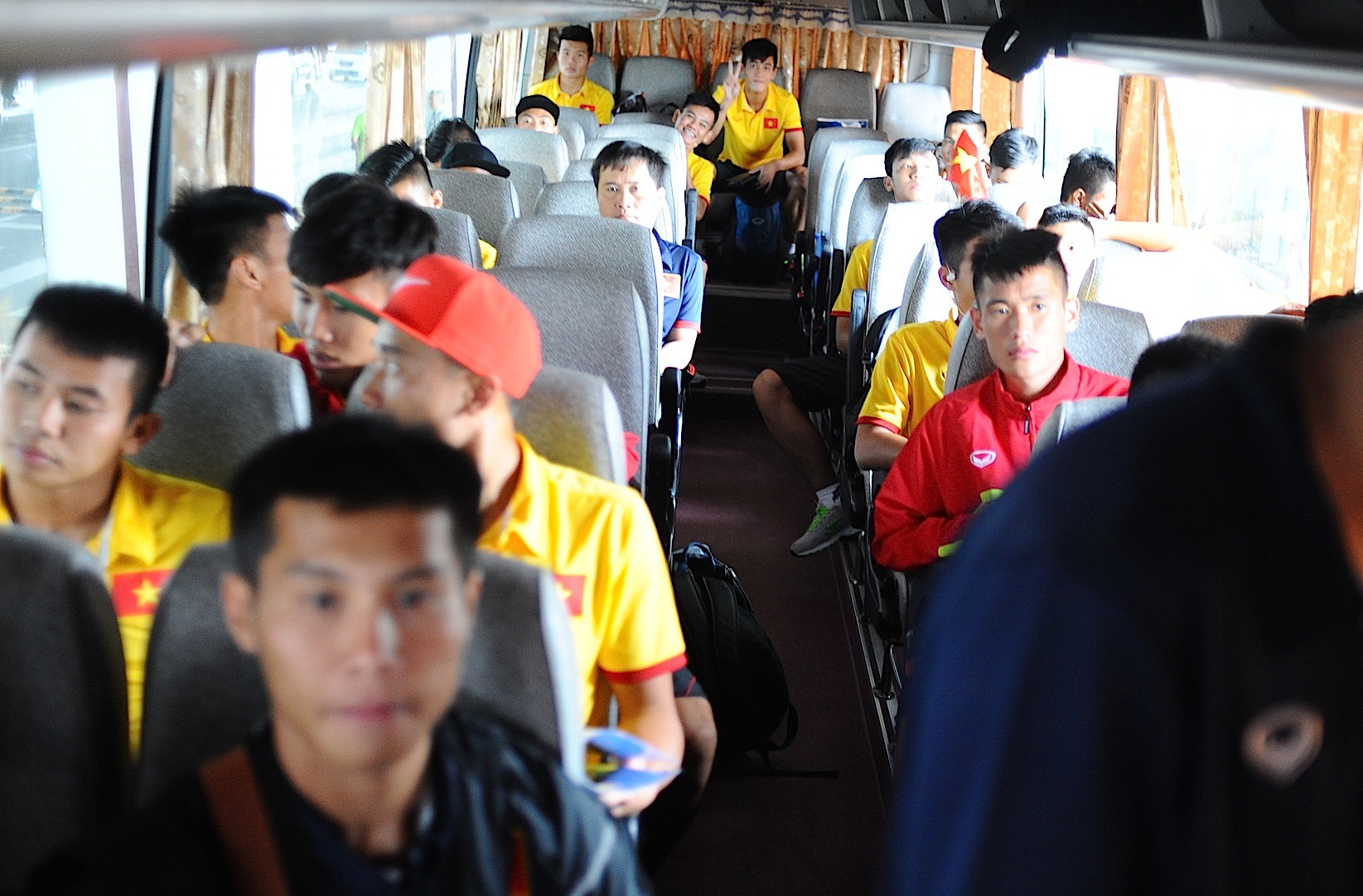 U19 Viet Nam lang le tro ve anh 2