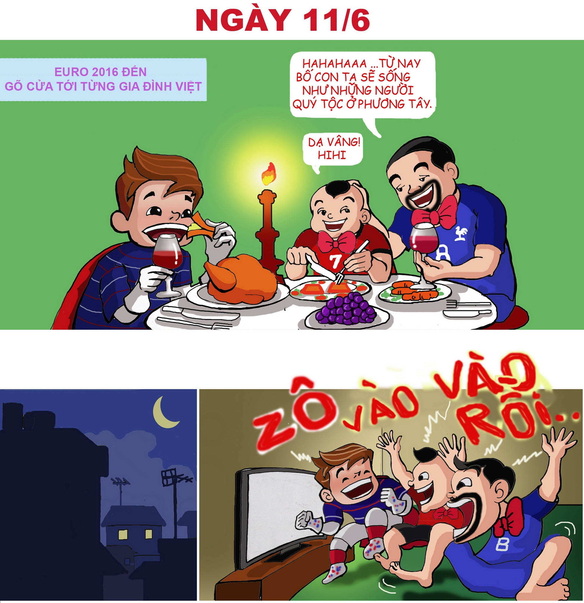 Hi hoa Ronaldo vo dich Euro anh 2