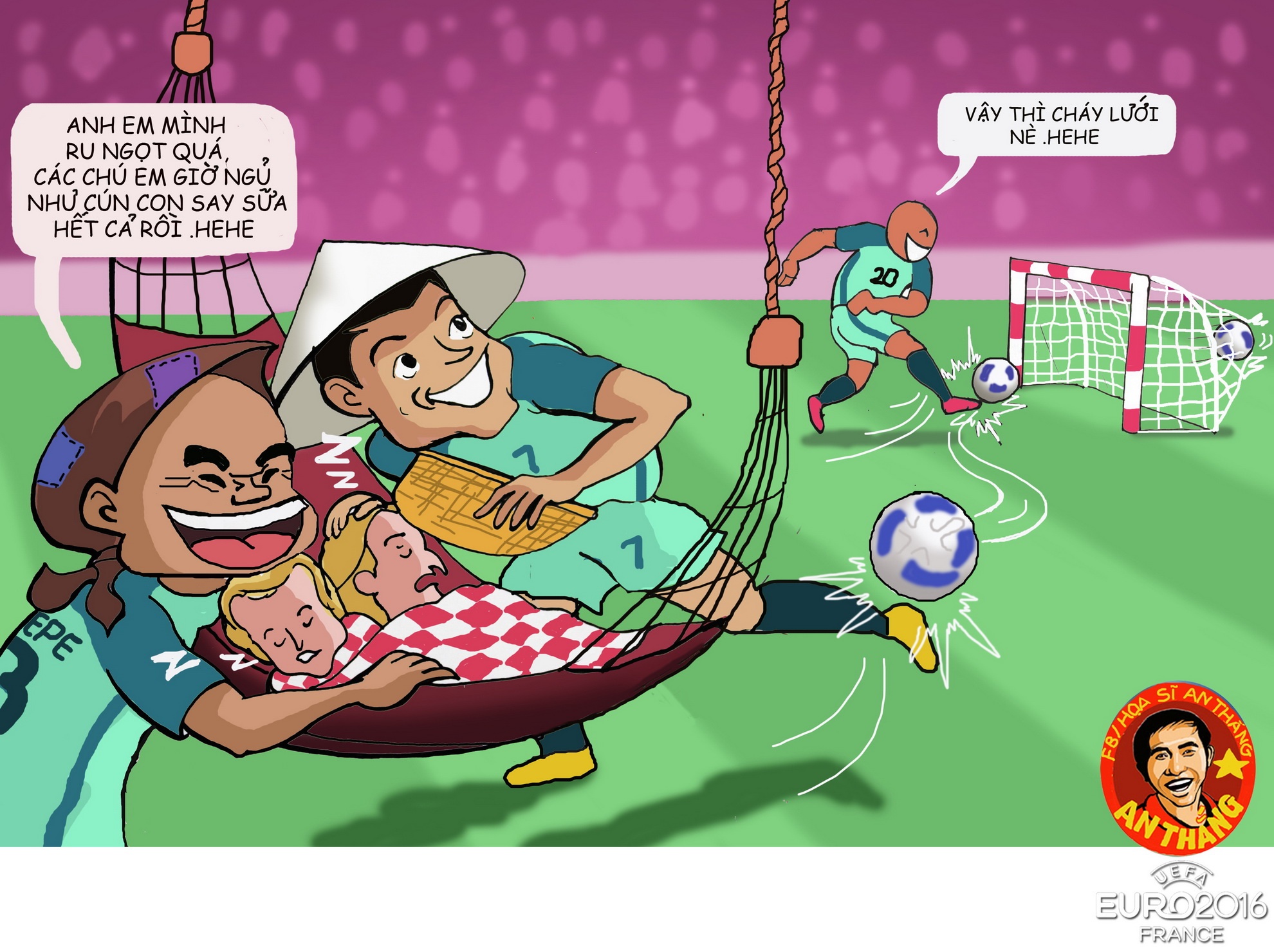 Hi hoa Ronaldo vo dich Euro anh 8