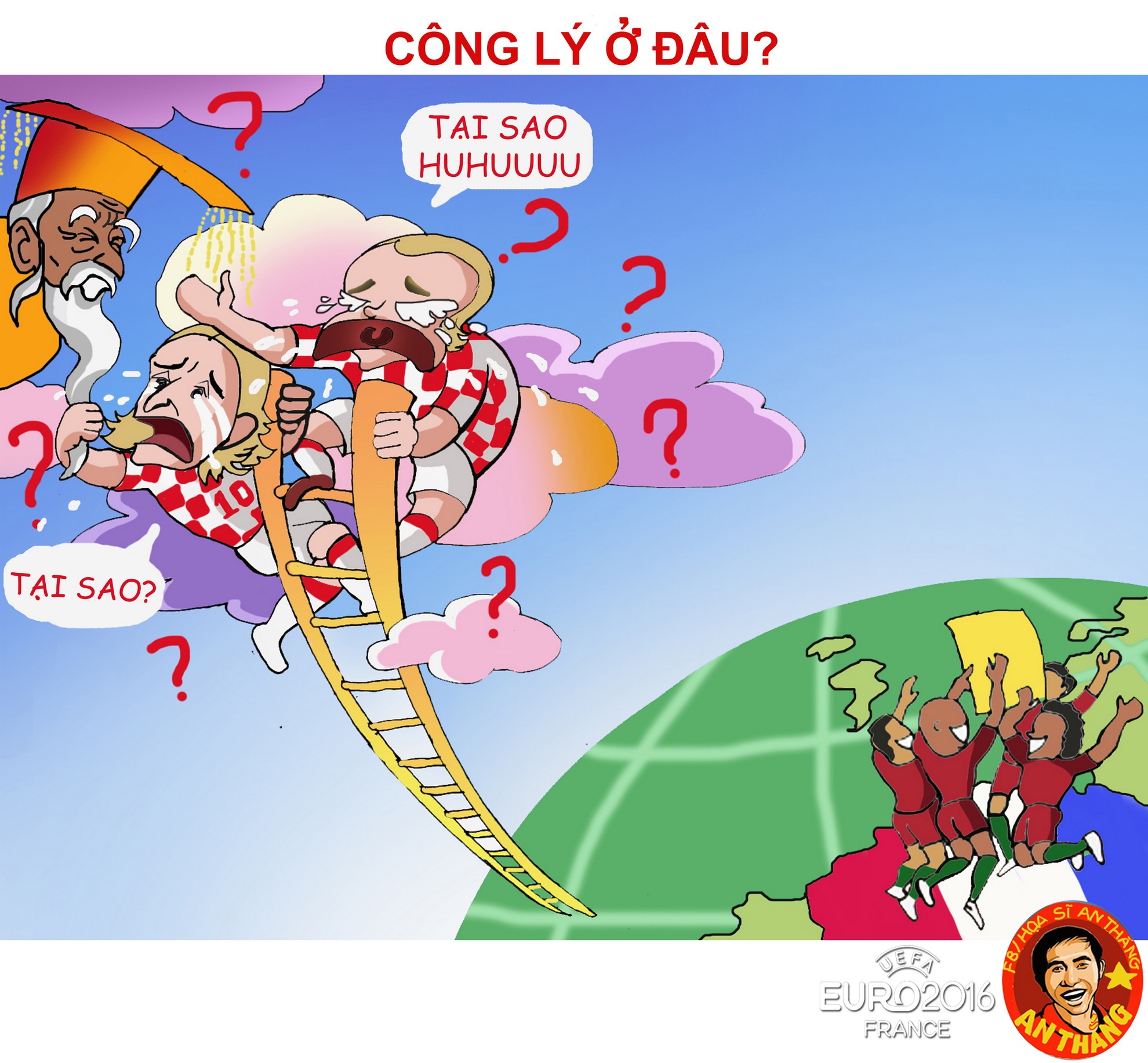 Hi hoa Ronaldo vo dich Euro anh 9