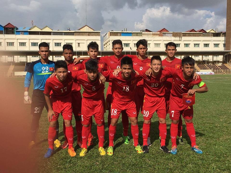 U16 Viet Nam hoa doi cuoi bang anh 2
