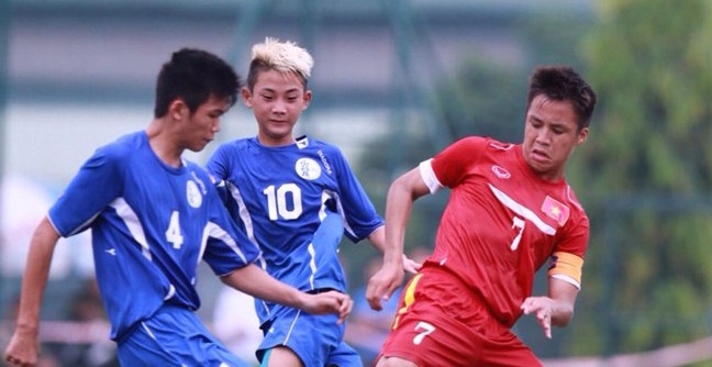 Video truc tiep U16 Viet Nam cham tran U16 Singapore hinh anh