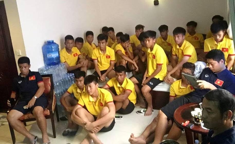 U16 Viet Nam mo bang tham do Campuchia hinh anh