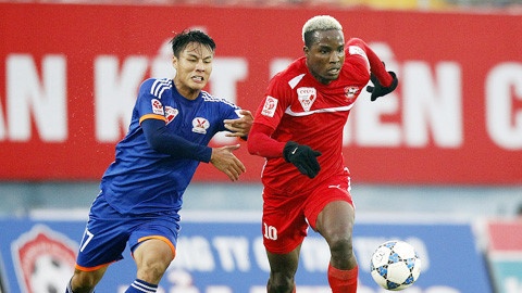 Doi ngay thi dau tran Quang Ninh vs Hai Phong vi bao so 1 hinh anh