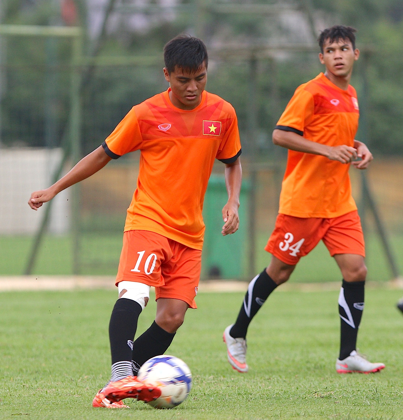 U19 Viet Nam tap o Ha Noi anh 4