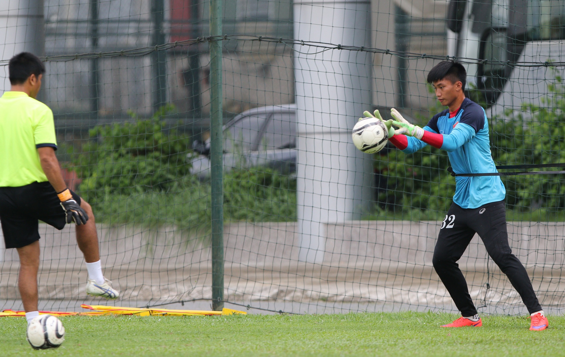 U19 Viet Nam tap o Ha Noi anh 6