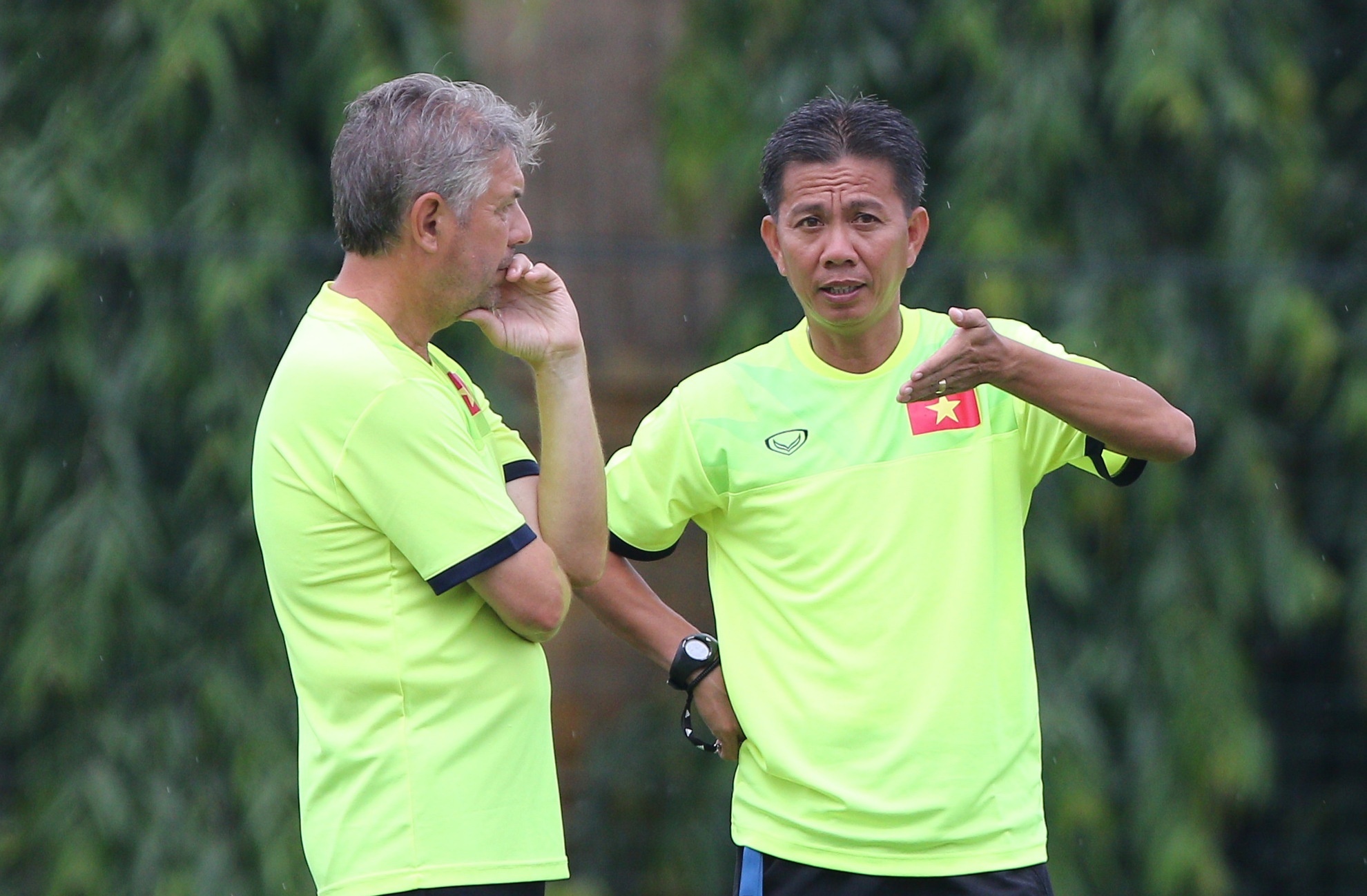 U19 Viet Nam tap o Ha Noi anh 8