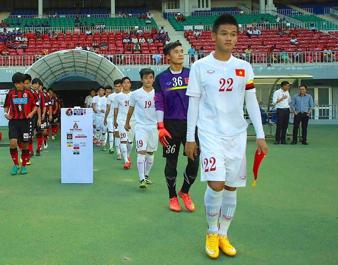 U19 Viet Nam vo dich anh 1