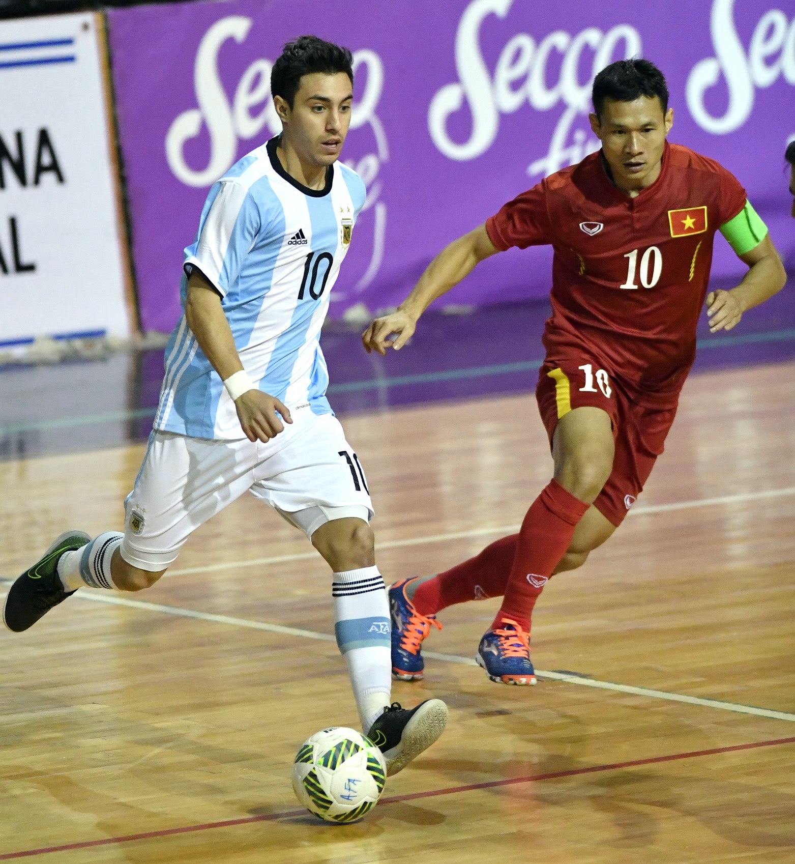 futsal Viet Nam thua nguoc Argentina anh 1