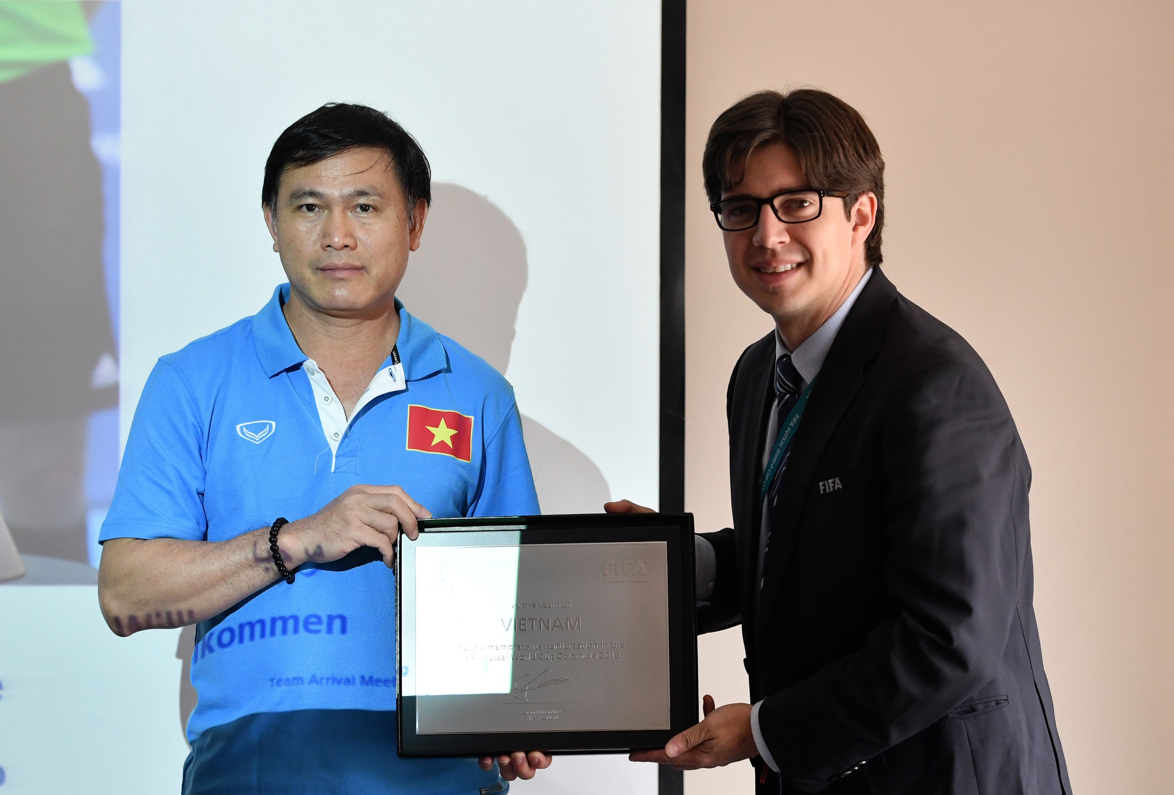 Cau thu futsal Viet Nam khong duoc so hai o World Cup hinh anh