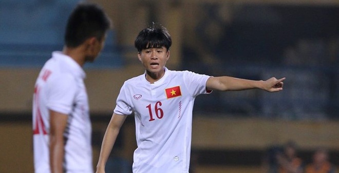 Phan Thanh Hau nang no trong lan dau ra san o U19 DNA hinh anh