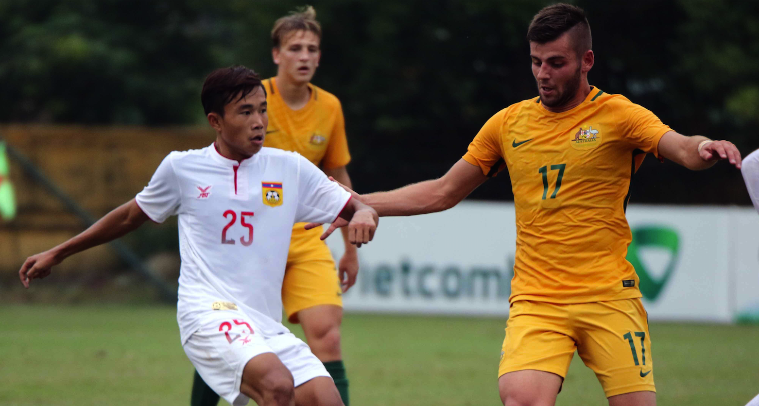 U19 Viet Nam gap Australia o ban ket giai DNA hinh anh