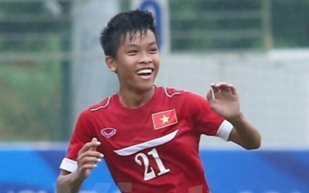 Huu Thang vao top 8 cau thu dang xem nhat tu ket U16 chau A hinh anh