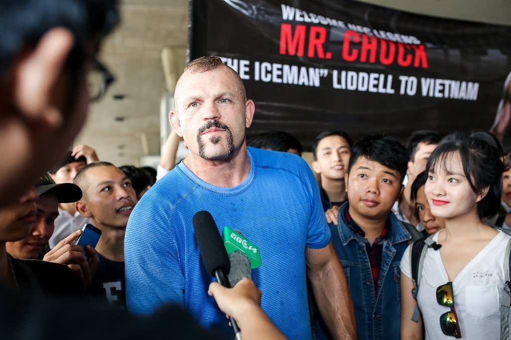 Huyền thoại UFC Chuck tới Việt Nam ảnh 1 Huyen thoai UFC Chuck toi Viet Nam anh 1