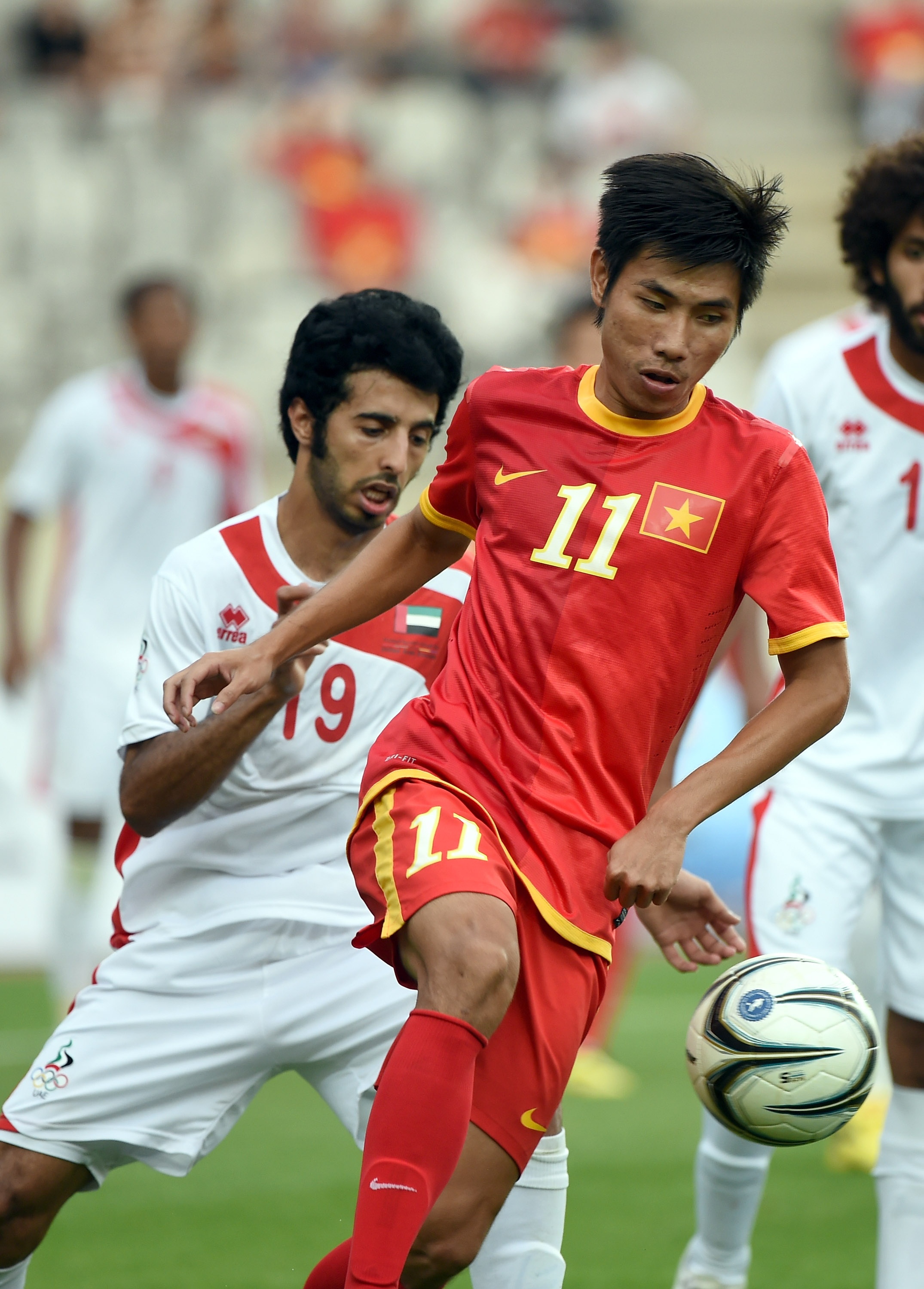 Anh cuoi lan man cua tien ve U23 anh 1