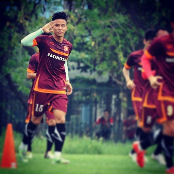 Quế Ngọc Hải bình phục chấn thương ảnh 1 Que Ngoc Hai binh phuc chan thuong anh 1