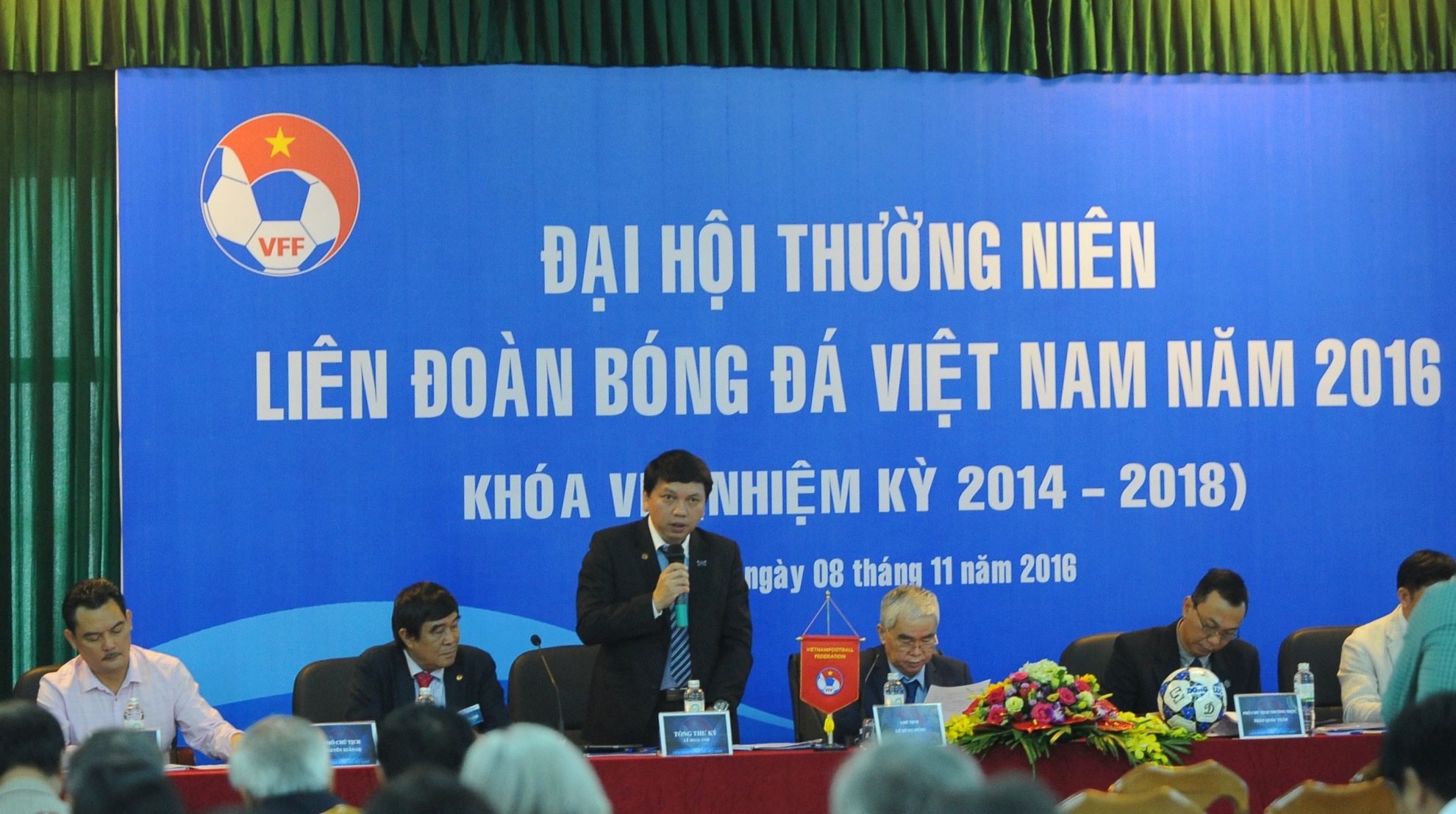 bau Duc vang mat hop VFF anh 1