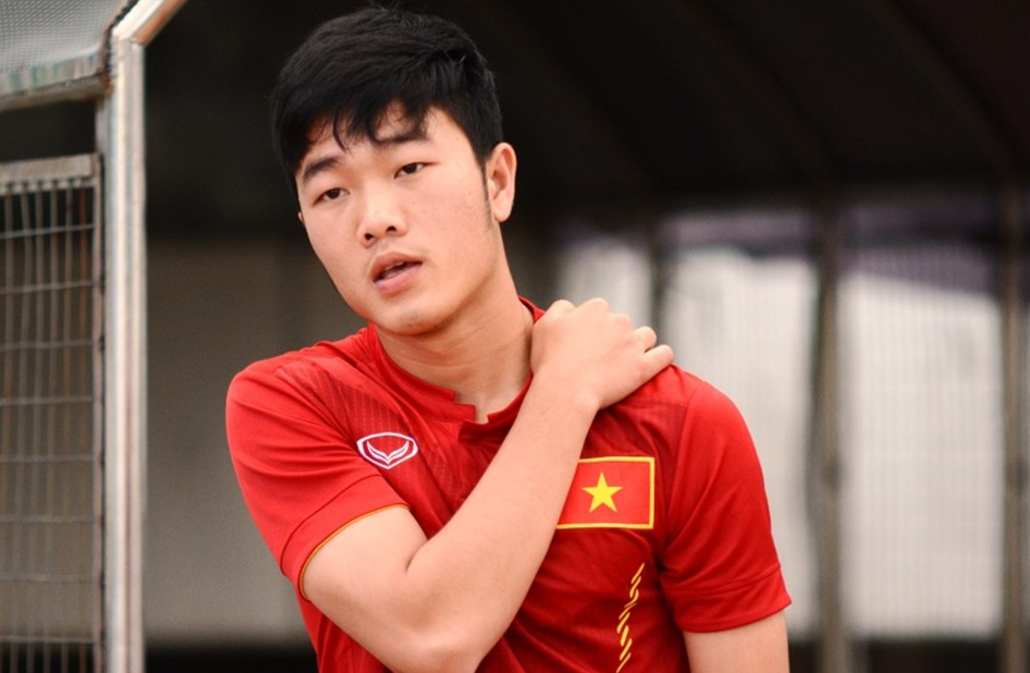 Xuan Truong nhan loi sau tran thang Indonesia hinh anh