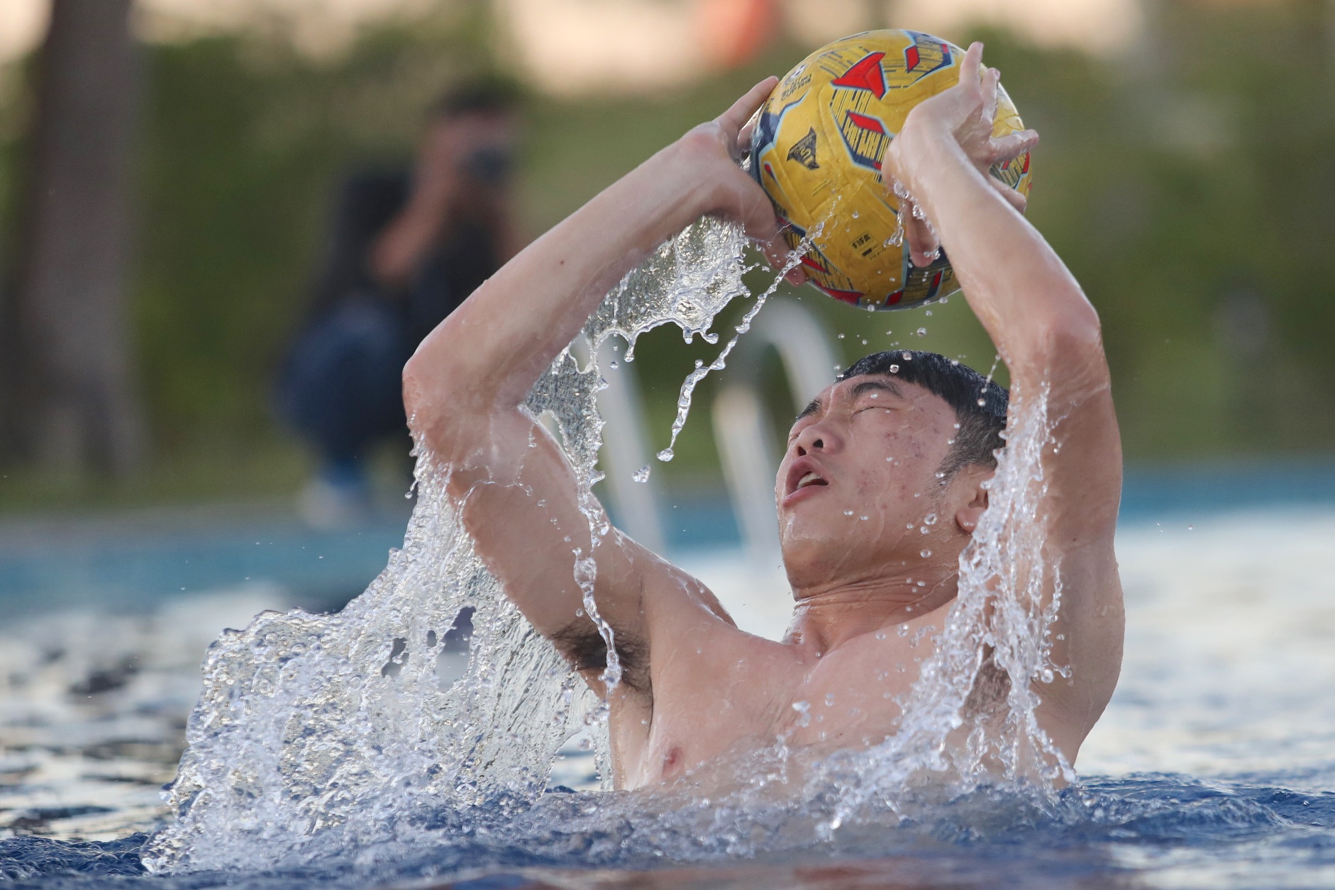 Tuyen Viet Nam sang khoai o be boi anh 3