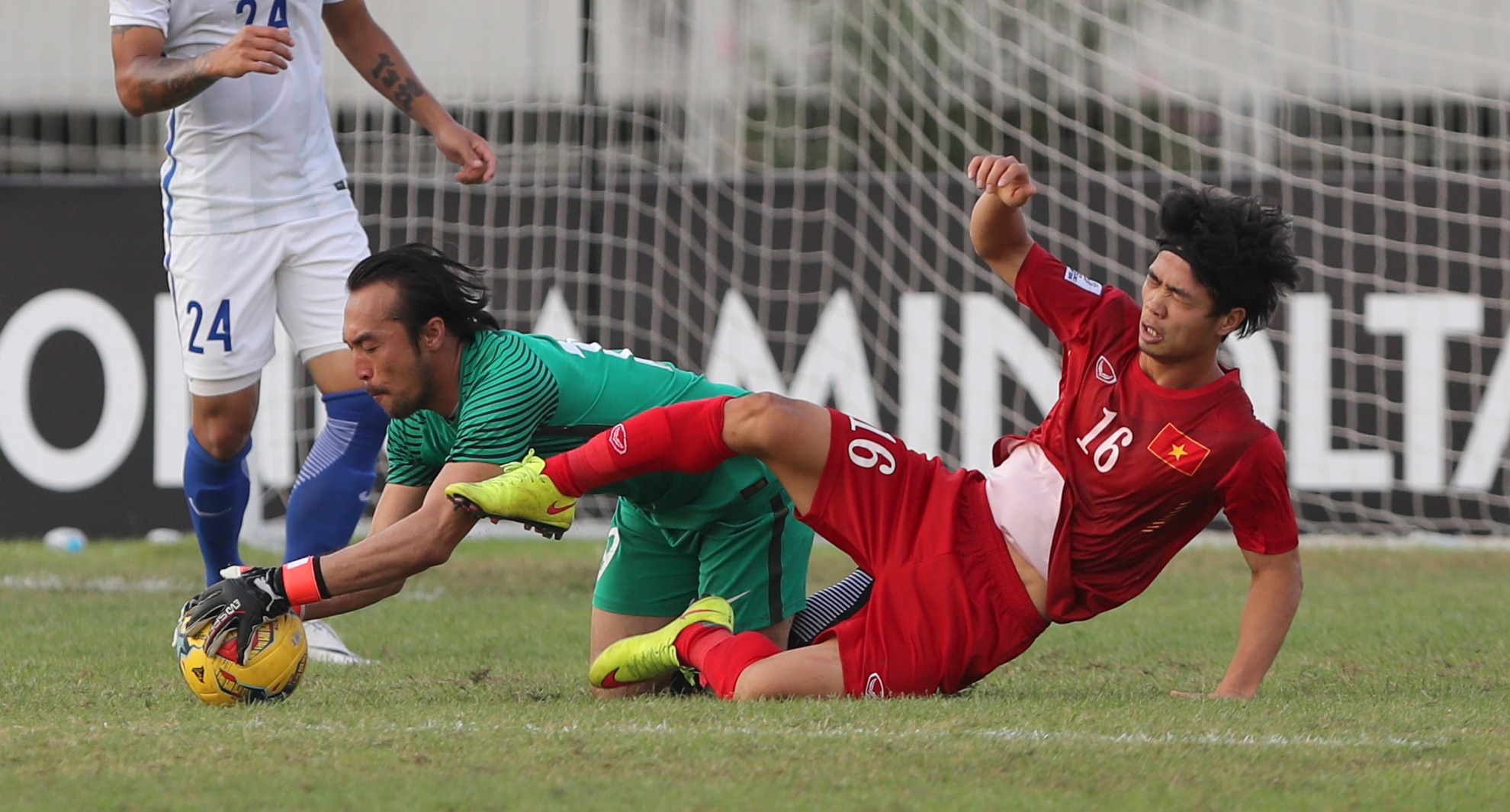 Huu Thang dong vien Cong Phuong anh 1
