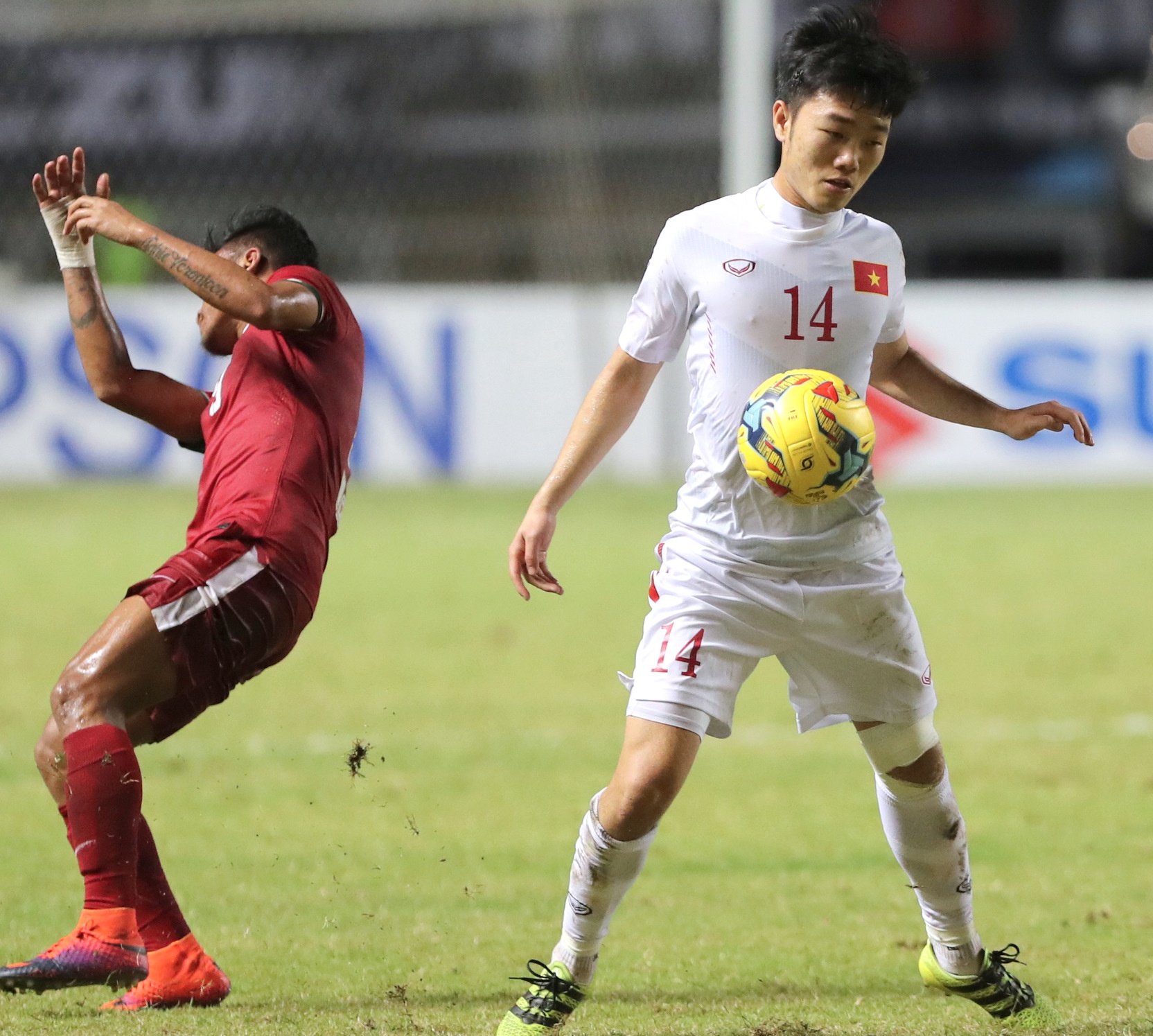 Xuan Truong du giai U21 quoc te anh 1