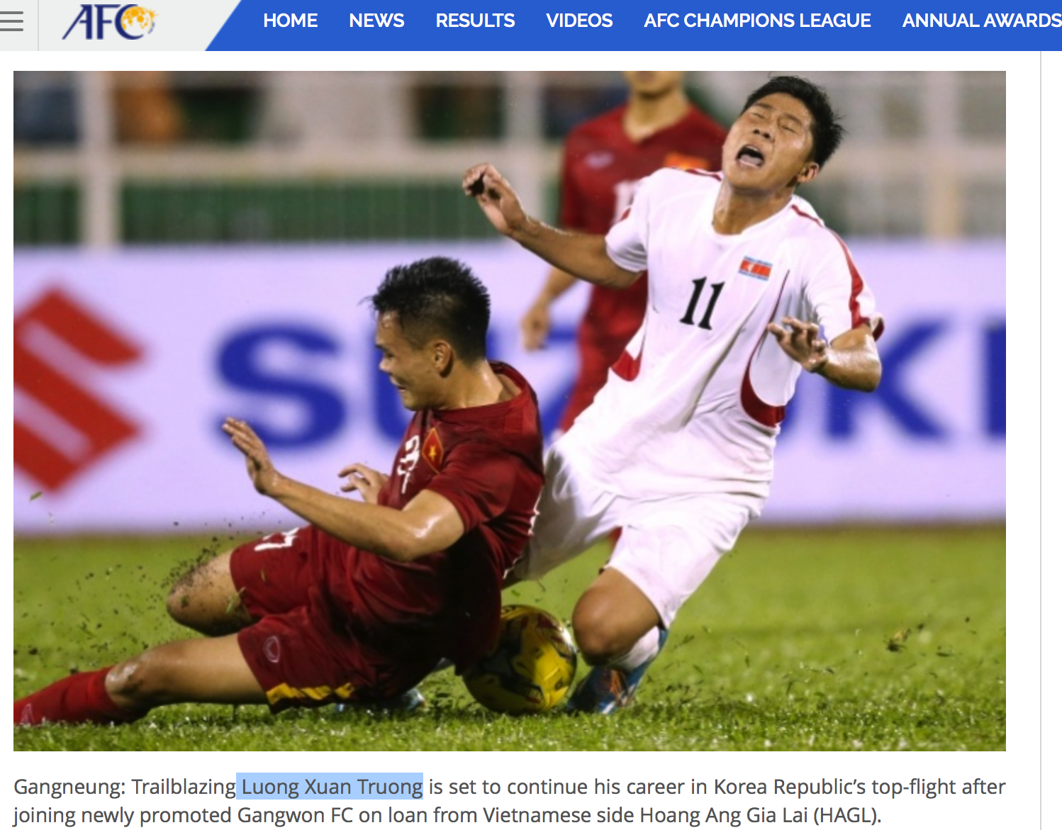 AFC nham Xuan Truong voi hau ve Quang Ninh anh 1