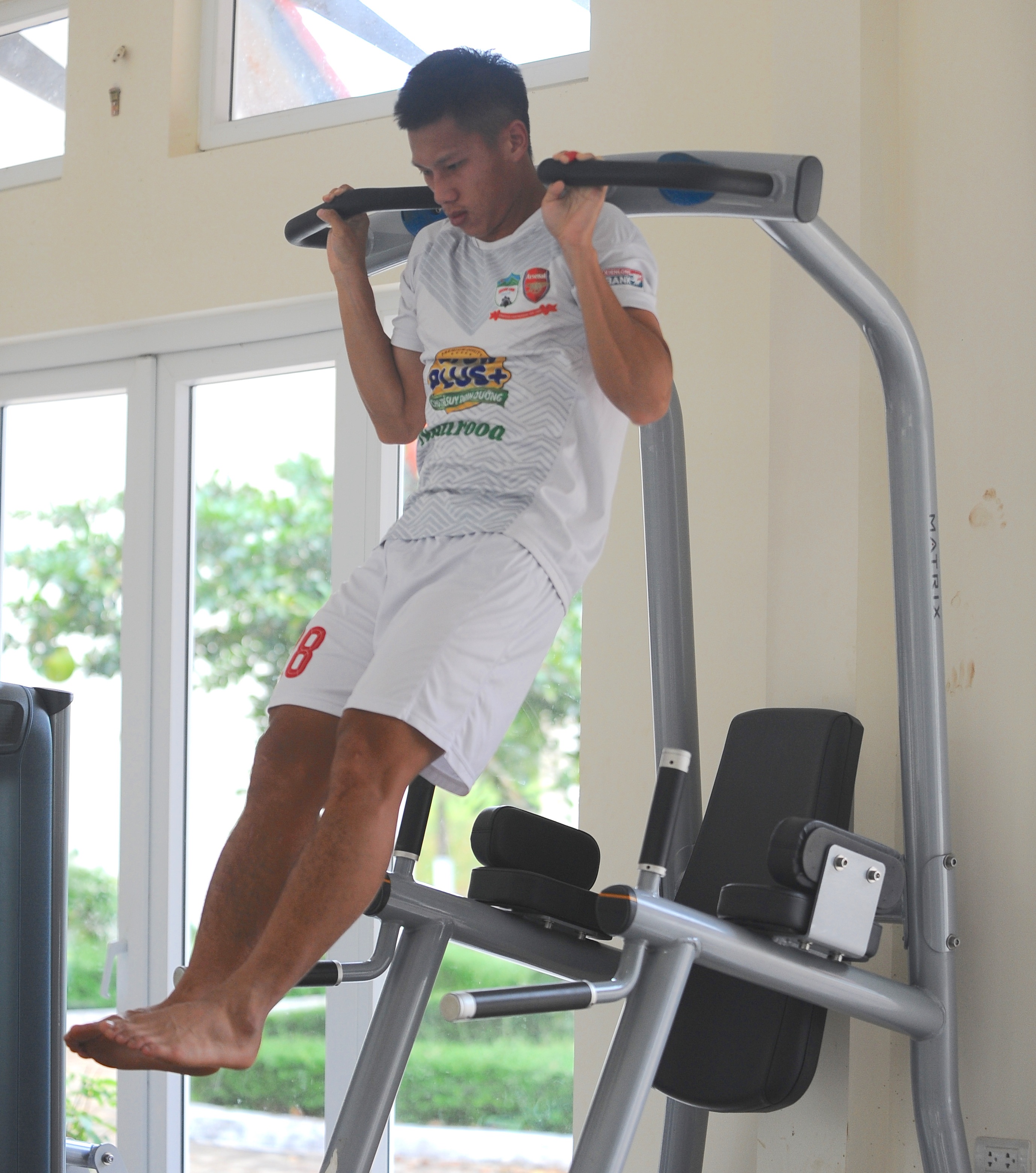 Anh Tai nhoi the luc truoc ngay sang Han, anh 1