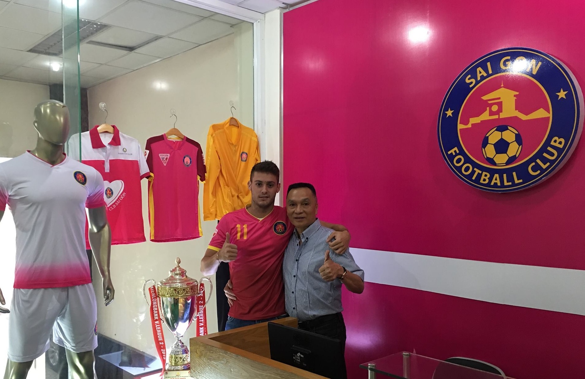 cuu tuyen thu U23 Brazil sang V.League, anh 1