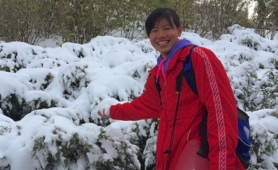 Anh Vien khong nghi Tet, bang tuyet di tap boi o My hinh anh