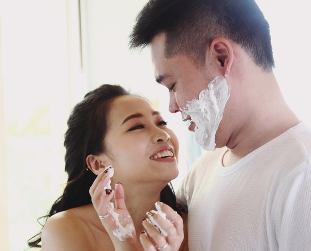 Ngan Thuong nhi nhanh trong bo anh cuoi hinh anh