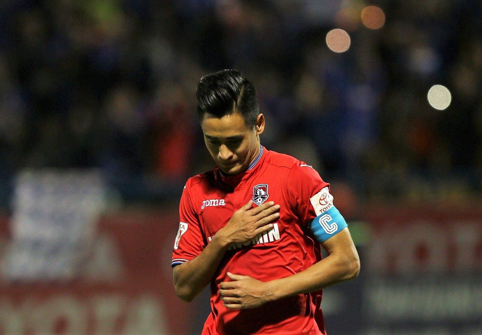 Minh Tuan an mung xuc dong sau cu dup vao luoi Sai Gon FC hinh anh