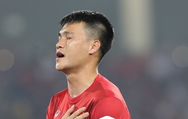 Cong Vinh nhan tin buon truoc tran thang HAGL hinh anh